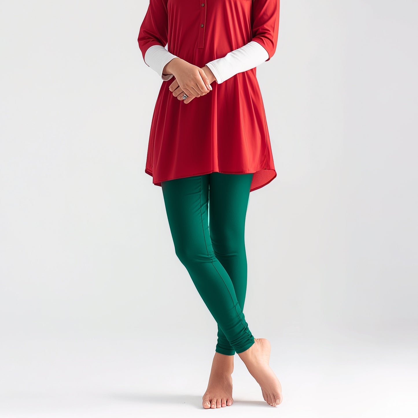 Super-Soft Ramar Green Leggings