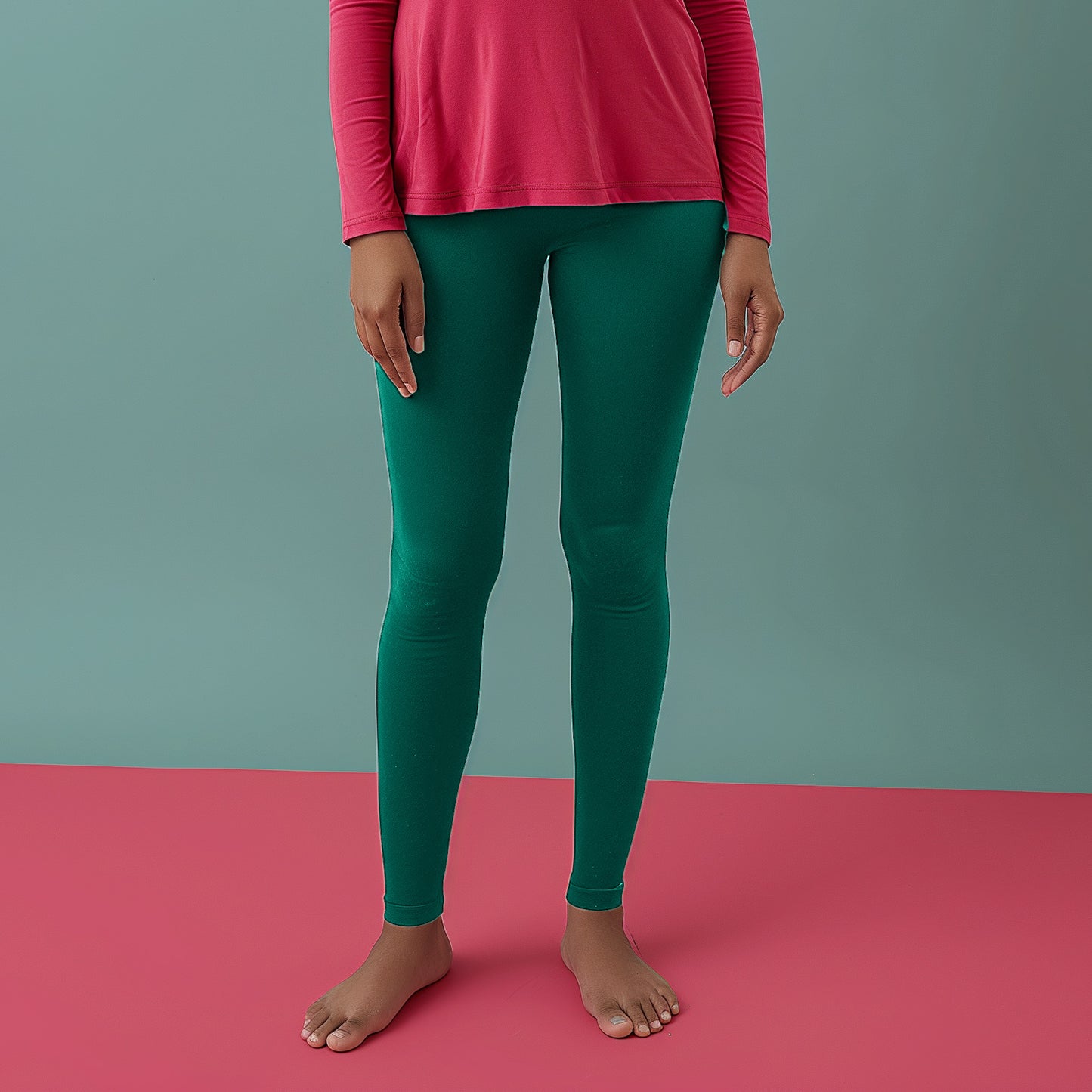 Super-Soft Ramar Green Leggings
