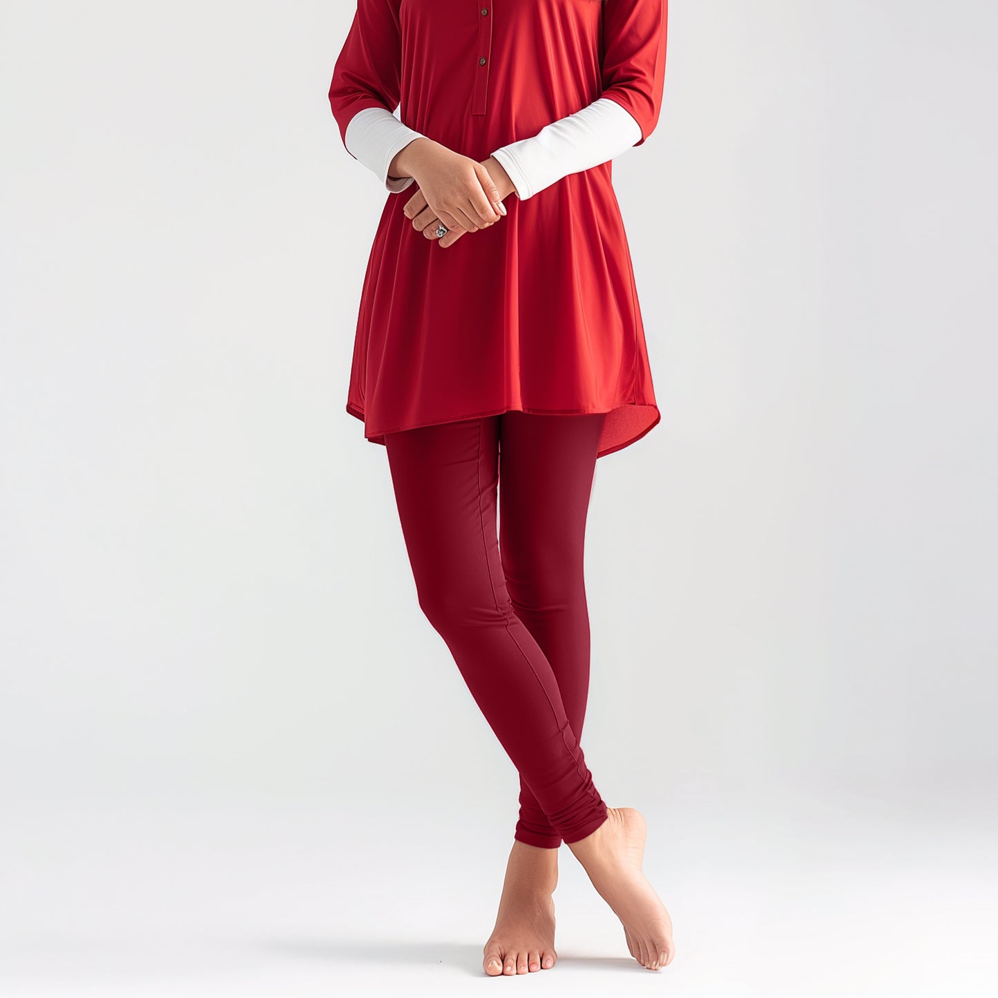 Super-Soft Dark Rose Leggings