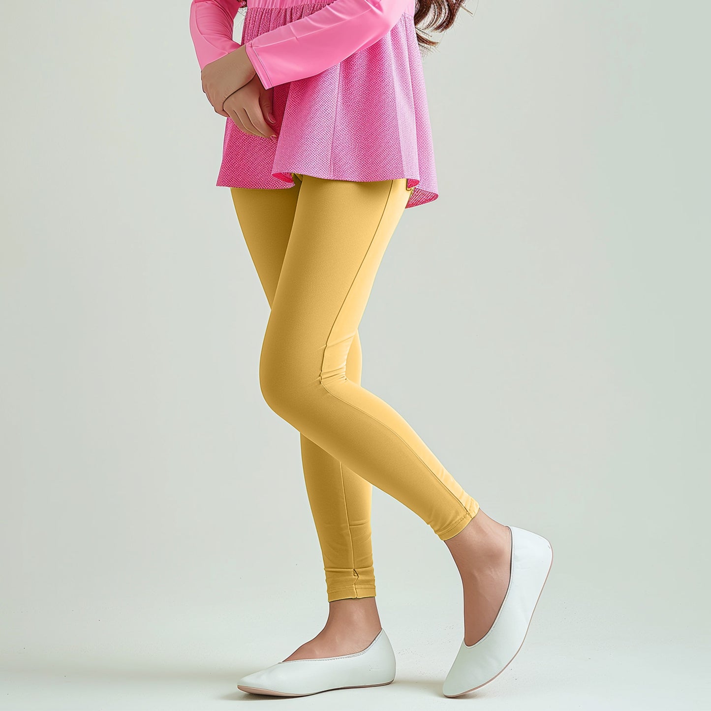 Super-Soft Gold Leggings