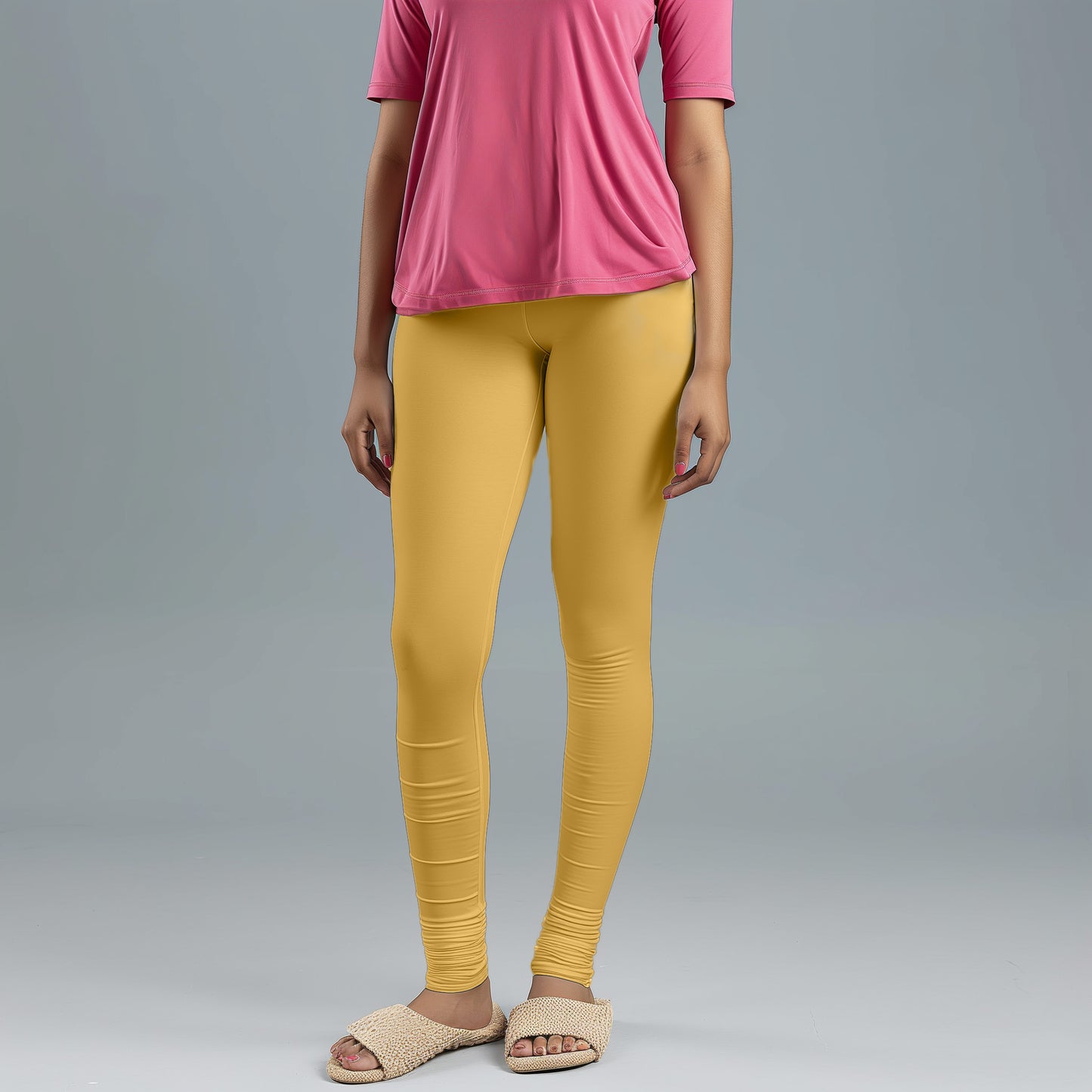 Super-Soft Gold Leggings