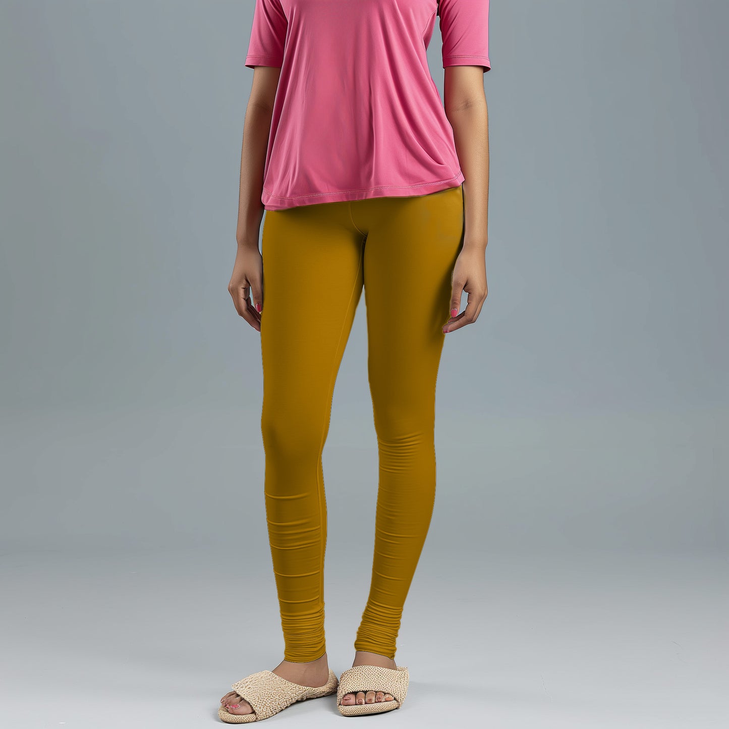 Super-Soft Mustard Leggings