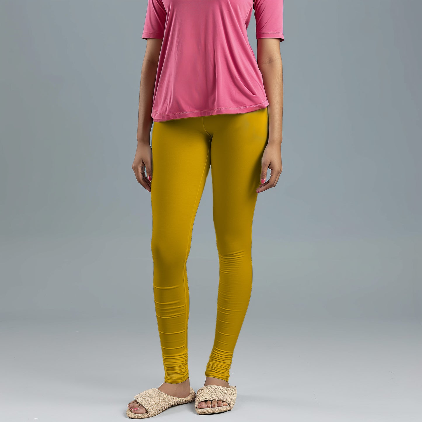 Super-Soft Gold Rod Leggings