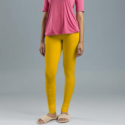 Super-Soft Gold Yellow Leggings
