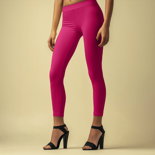 Elegant Fusia Ankle Leggings